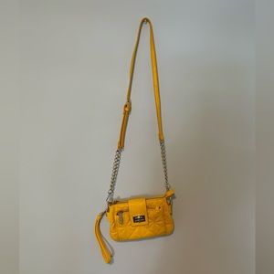 Yellow crossbody bag